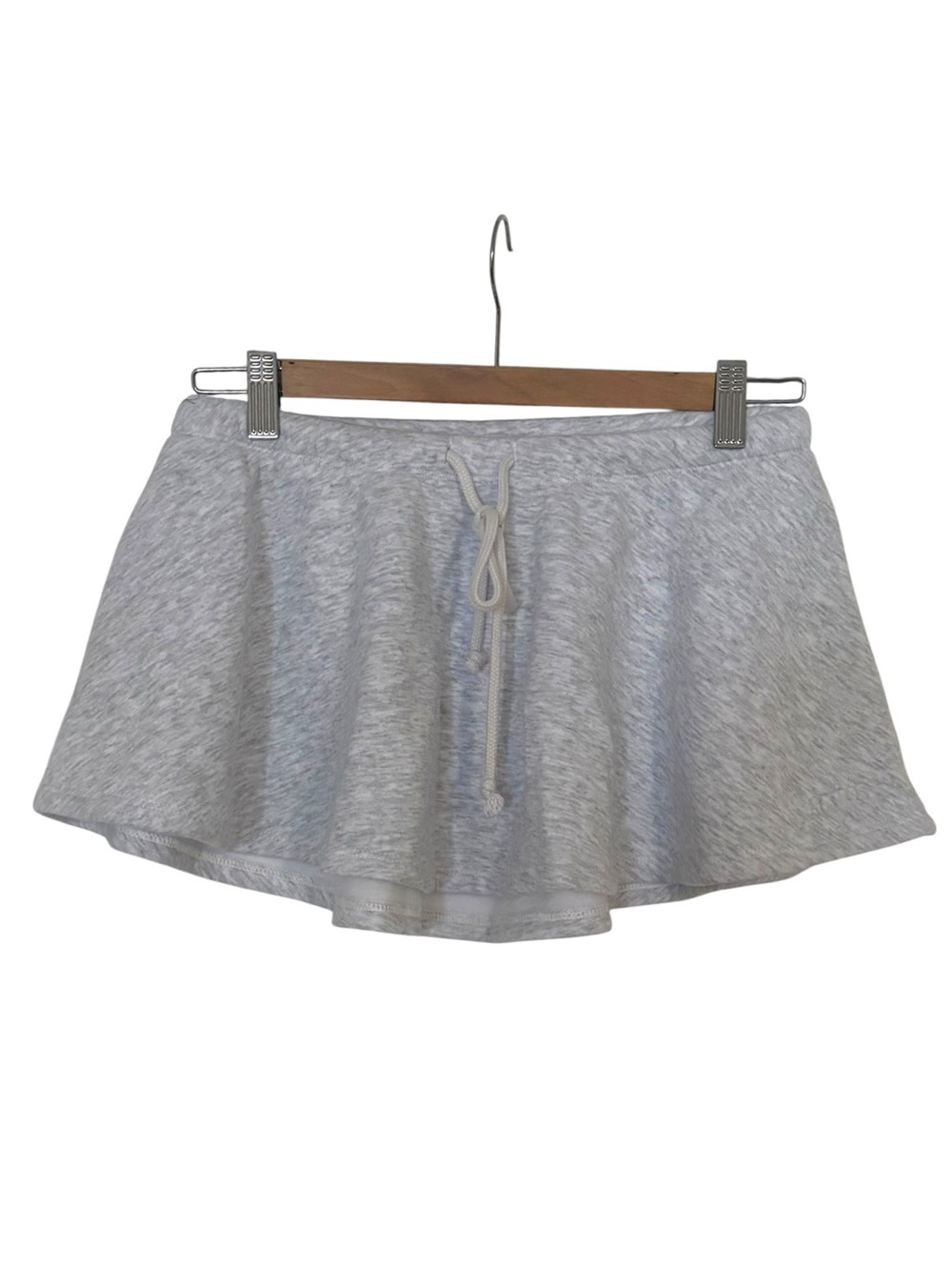 Skims Light Grey Micro Skirt - Picture 2 of 6